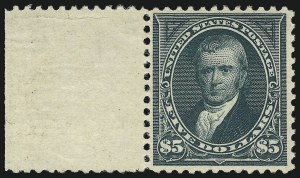 Sale 968A, Lot 314, 1894 Unwatermarked Bureau Issue (Scott 246-263)