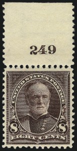 Sale 968A, Lot 325, 1895-98 Watermarked Bureau Issue (Scott 264-278)