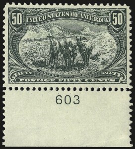 Sale 968A, Lot 355, 1898 Trans-Mississippi Issue (Scott 285-293)