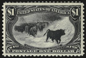 Sale 968A, Lot 356, 1898 Trans-Mississippi Issue (Scott 285-293)