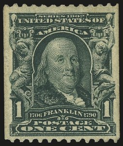 Sale 968B, Lot 395, 1902-08 Issue (Scott 315-318)