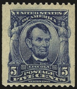 Sale 968B, Lot 399, 1902-08 Issue (Scott 315-318)