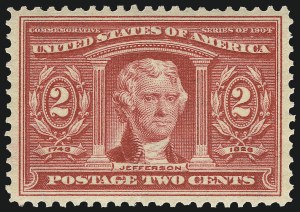 Sale Number 968B, Lot Number 418, 1904 Louisiana Purchase, Jamestown Issues (Scott 323-330)