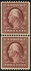 Sale 968B, Lot 440, 1908-10 Washington-Franklin Issues (Scott 331-356)