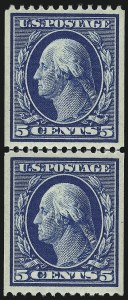 Sale 968B, Lot 446, 1908-10 Washington-Franklin Issues (Scott 331-356)