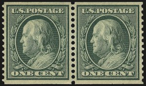 Sale 968B, Lot 450, 1908-10 Washington-Franklin Issues (Scott 331-356)
