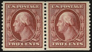 Sale 968B, Lot 453, 1908-10 Washington-Franklin Issues (Scott 331-356)