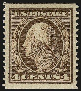Sale 968B, Lot 457, 1908-10 Washington-Franklin Issues (Scott 331-356)