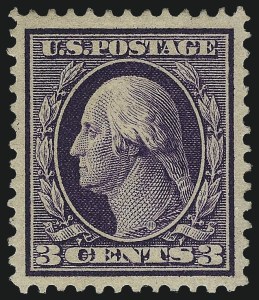 Sale 968B, Lot 465, 1909 Bluish Paper Issue (Scott 357-366)