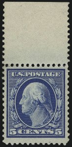 Sale 968B, Lot 467, 1909 Bluish Paper Issue (Scott 357-366)