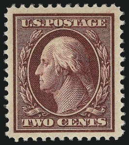 Sale 968B, Lot 476, 1910-13 Washington-Franklin Issue (Scott 374-388)