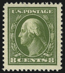 Sale Number 968B, Lot Number 481, 1910-13 Washington-Franklin Issue (Scott 374-388)