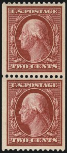 Sale 968B, Lot 489, 1910-13 Washington-Franklin Issue (Scott 374-388)