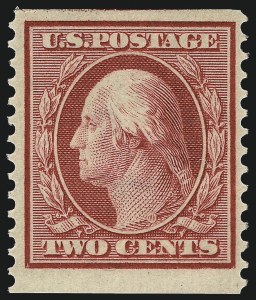 Sale 968B, Lot 493, 1910-13 Washington-Franklin Issue (Scott 374-388)
