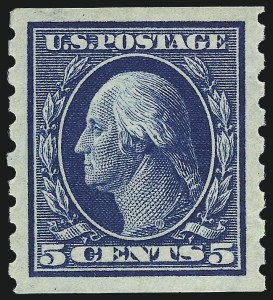 Sale Number 968B, Lot Number 512, 1910-13 Washington-Franklin Issue (Scott 390-396)