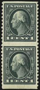Sale 968B, Lot 541, 1913-15 Washington-Franklin Issues (Scott 424-460)