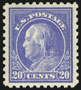 Sale Number 968B, Lot Number 555, 1913-15 Washington-Franklin Issues (Scott 424-460)