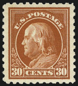 Sale 968B, Lot 556, 1913-15 Washington-Franklin Issues (Scott 424-460)