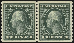 Sale 968B, Lot 564, 1913-15 Washington-Franklin Issues (Scott 424-460)