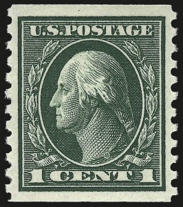 Sale 968B, Lot 565, 1913-15 Washington-Franklin Issues (Scott 424-460)