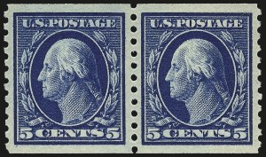 Sale 968B, Lot 576, 1913-15 Washington-Franklin Issues (Scott 424-460)