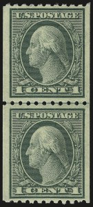 Sale 968B, Lot 578, 1913-15 Washington-Franklin Issues (Scott 424-460)