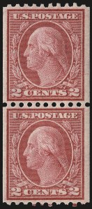 Sale 968B, Lot 584, 1913-15 Washington-Franklin Issues (Scott 424-460)