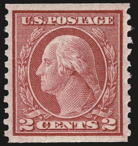 Sale 968B, Lot 589, 1913-15 Washington-Franklin Issues (Scott 424-460)
