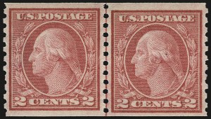 Sale 968B, Lot 590, 1913-15 Washington-Franklin Issues (Scott 424-460)
