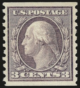 Sale 968B, Lot 596, 1913-15 Washington-Franklin Issues (Scott 424-460)
