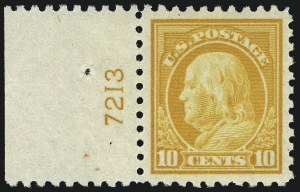 Sale 968B, Lot 619, 1916-17 Issues (Scott 461-480)