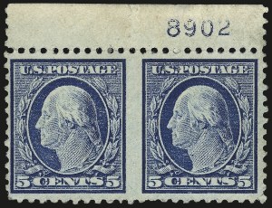 Sale 968B, Lot 666, 1916-17 Issues (Scott 498-518)