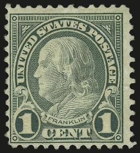 Sale 968B, Lot 740, Rotary Press Perforated 11 Rarities (Scott 594, 596 and 613)