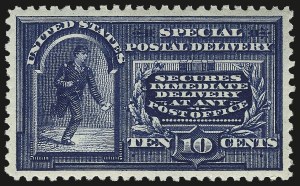 Sale 968B, Lot 771, Special Delivery (E) and Registration (F)