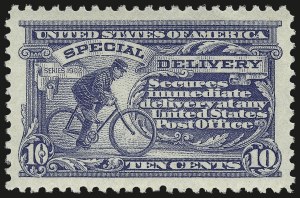 Sale 968B, Lot 777, Special Delivery (E) and Registration (F)