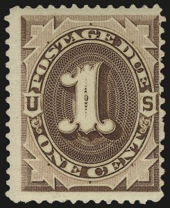 Sale 968B, Lot 785, Postage Due (Scott J1-J14)