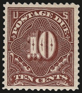 Sale 968B, Lot 809, Postage Due (Scott J29-J50)