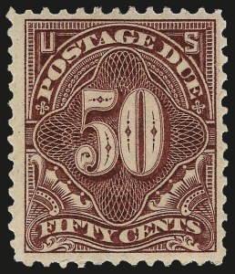 Sale 968B, Lot 811, Postage Due (Scott J29-J50)