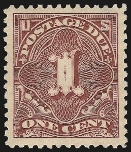 Sale 968B, Lot 813, Postage Due (Scott J29-J50)