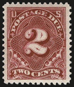 Sale 968B, Lot 822, Postage Due (Scott J29-J50)