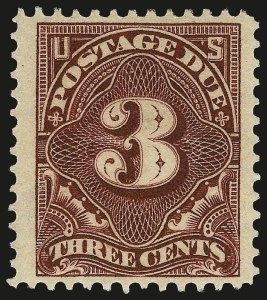 Sale 968B, Lot 823, Postage Due (Scott J29-J50)