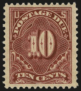 Sale 968B, Lot 825, Postage Due (Scott J29-J50)