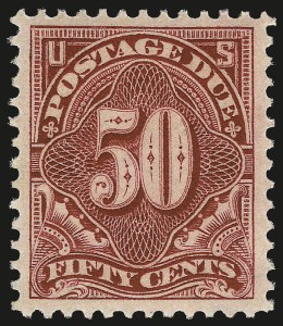 Sale 968B, Lot 827, Postage Due (Scott J29-J50)