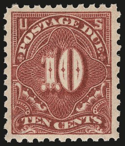 Sale 968B, Lot 834, Postage Due (Scott J52-J76)