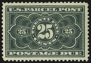 Sale 968B, Lot 883, Parcel Post Postage Due (JQ)
