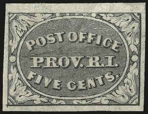 Sale 972, Lot 3008, Postmasters` Provisionals