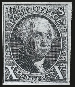 Sale 972, Lot 3013, 1875 Reproduction of 1847 Issue (Scott 3-4)