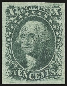 Sale 972, Lot 3028, 1851-56 Issue (Scott 5-17)