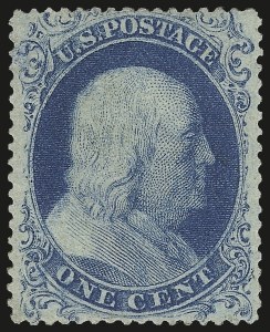 Sale 972, Lot 3030, 1857-60 Issue (Scott 18-39)