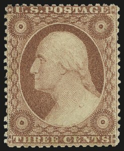 Sale 972, Lot 3036, 1857-60 Issue (Scott 18-39)